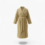 Damen-Bademantel aus dickem Frottee