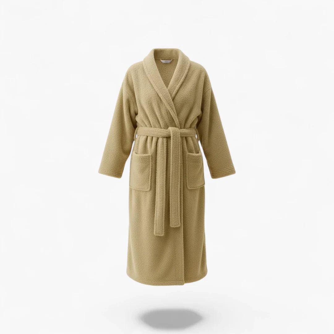 Damen-Bademantel aus dickem Frottee