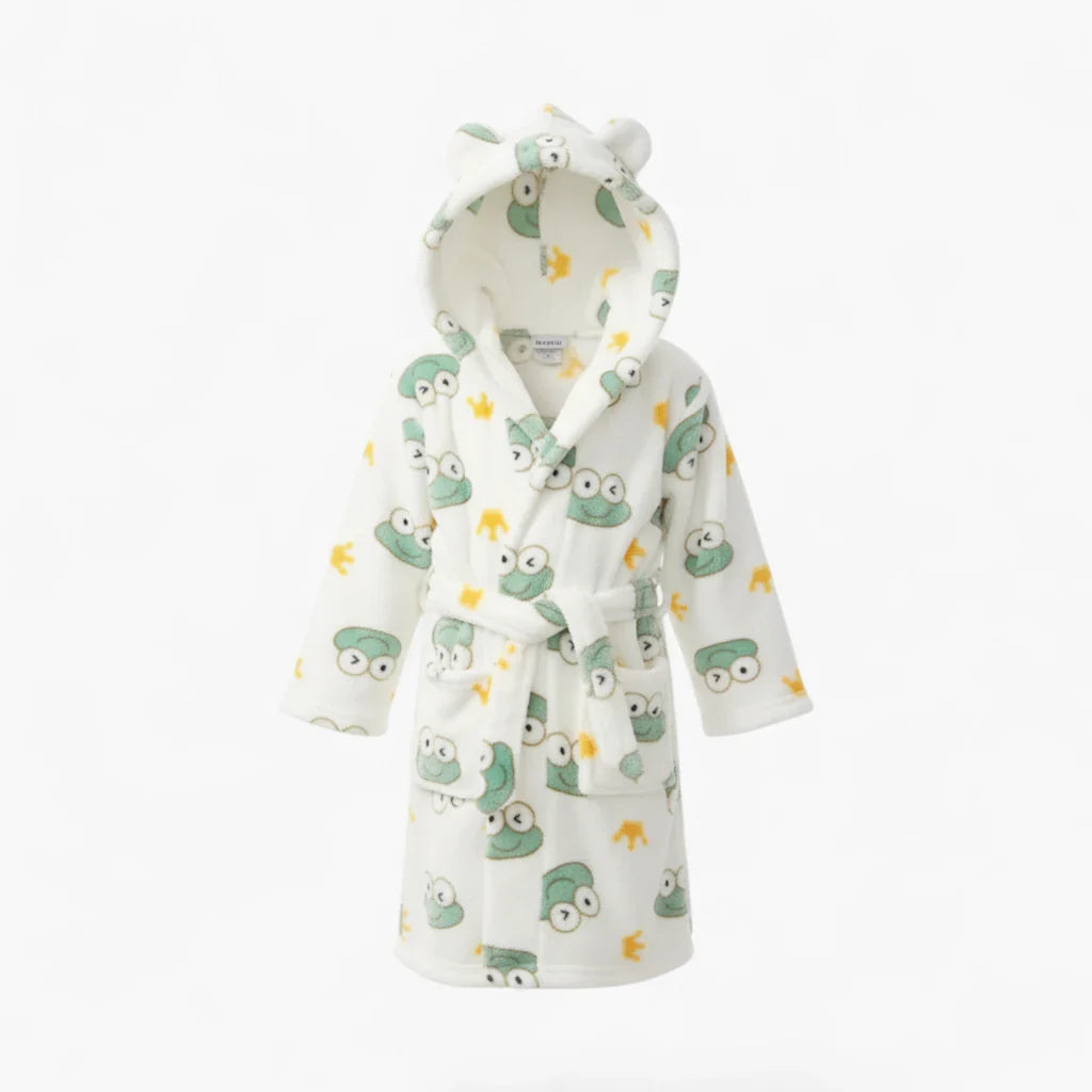 Kinderbademantel aus Frottee