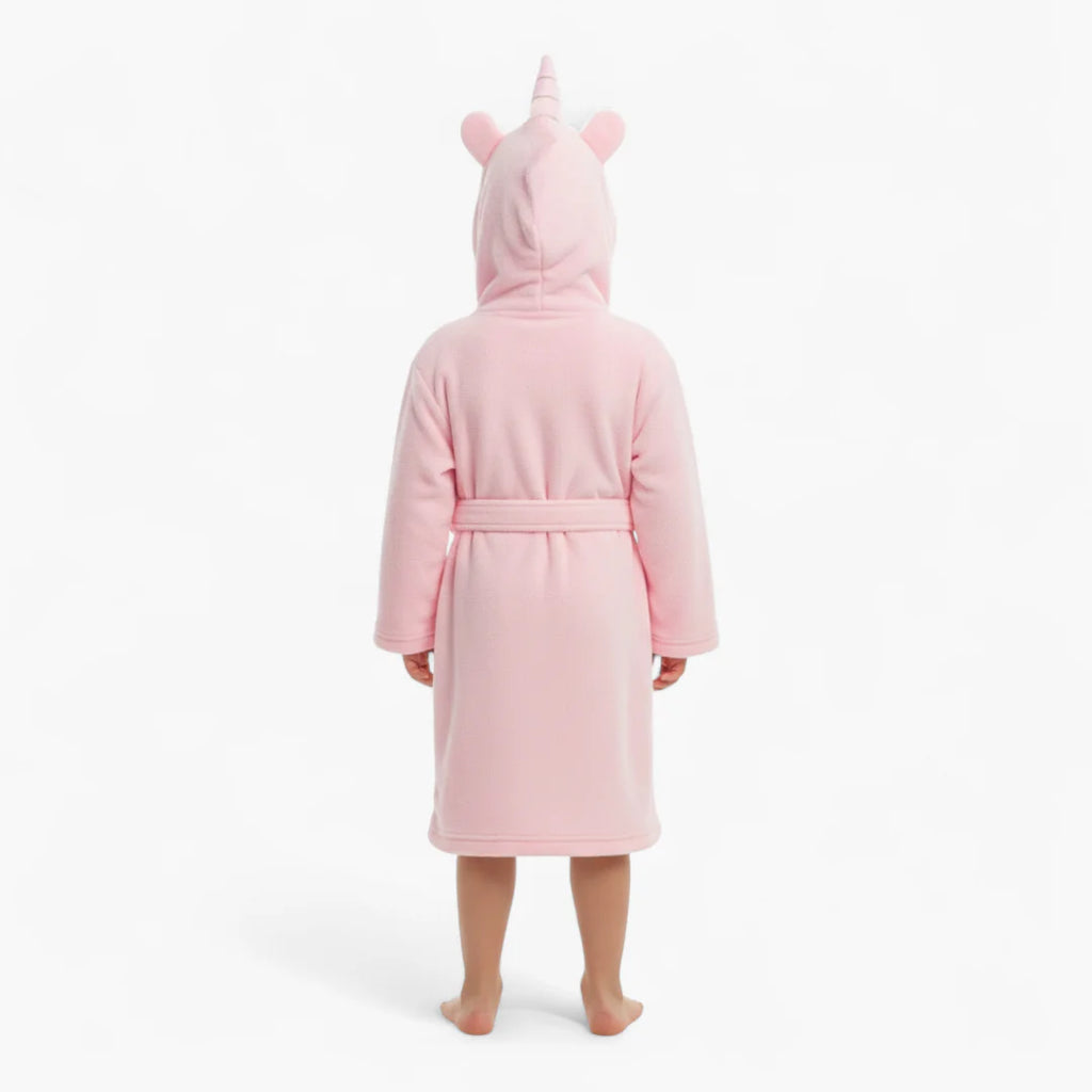 Einhorn-Kinderbademantel