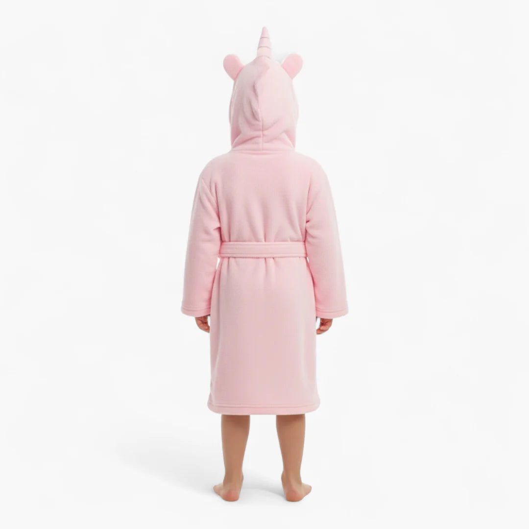Einhorn-Kinderbademantel