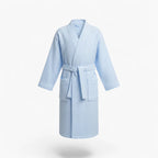 Kinderbademantel mit Wabenmuster