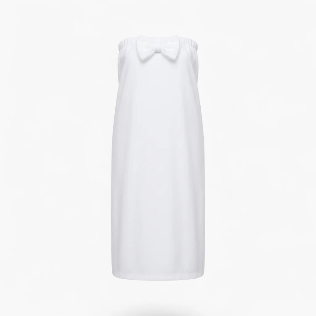 Bademantel und Badezimmer-Set