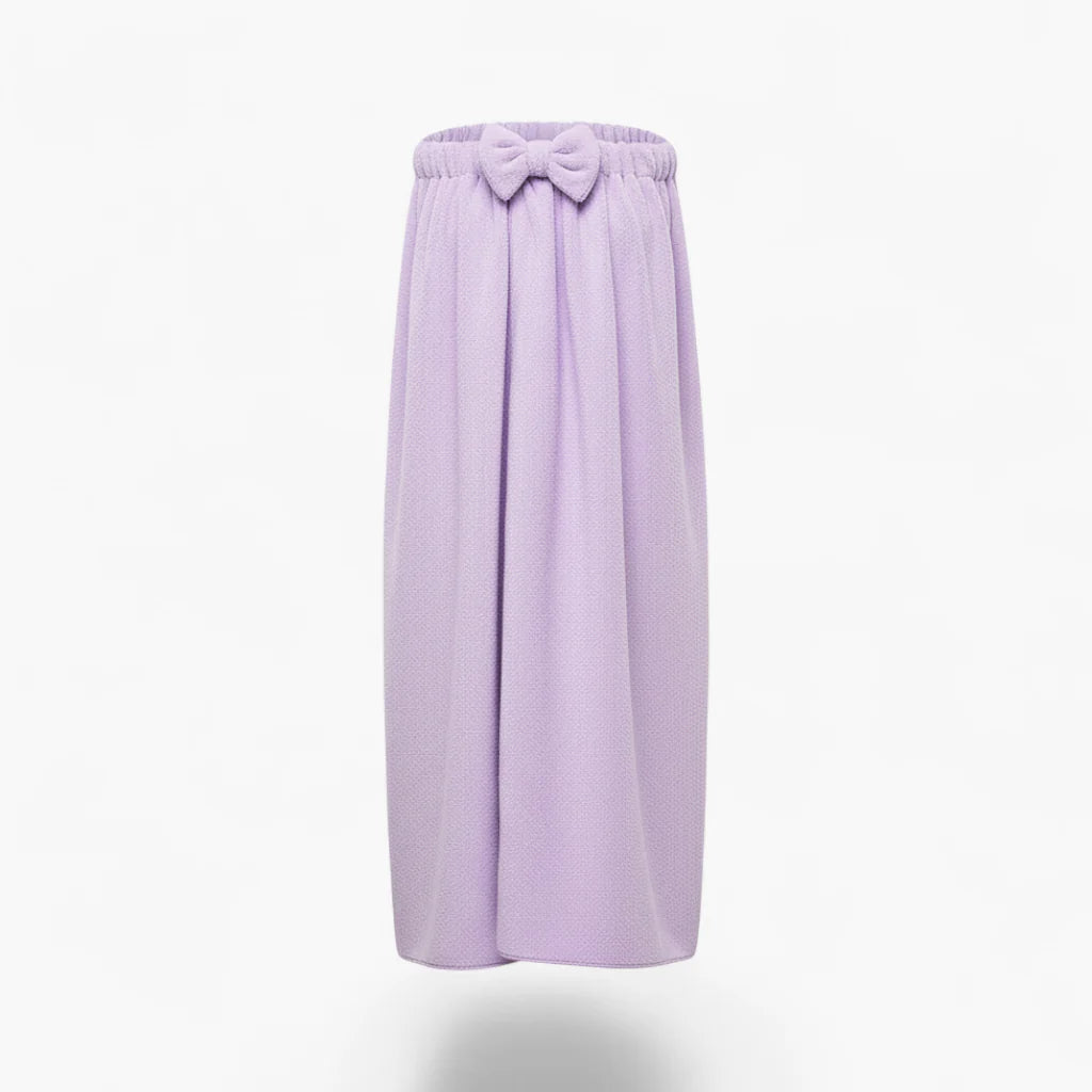 Bademantel und Badezimmer-Set