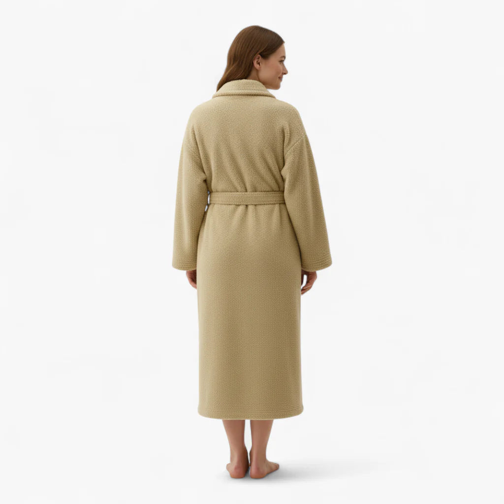 Damen-Bademantel aus dickem Frottee