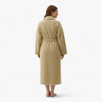 Damen-Bademantel aus dickem Frottee