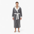 Herren-Winterbademantel