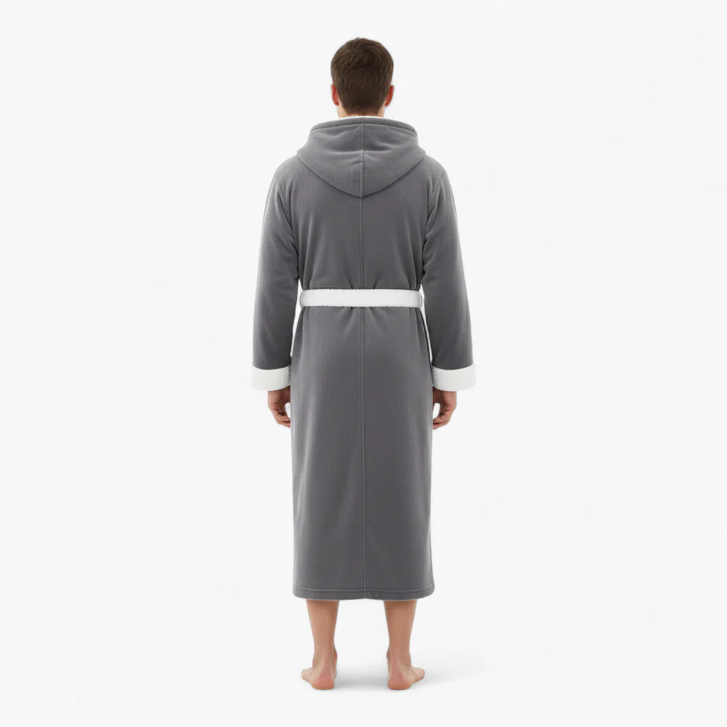 Herren-Winterbademantel