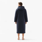 Herrenbademantel in Marineblau