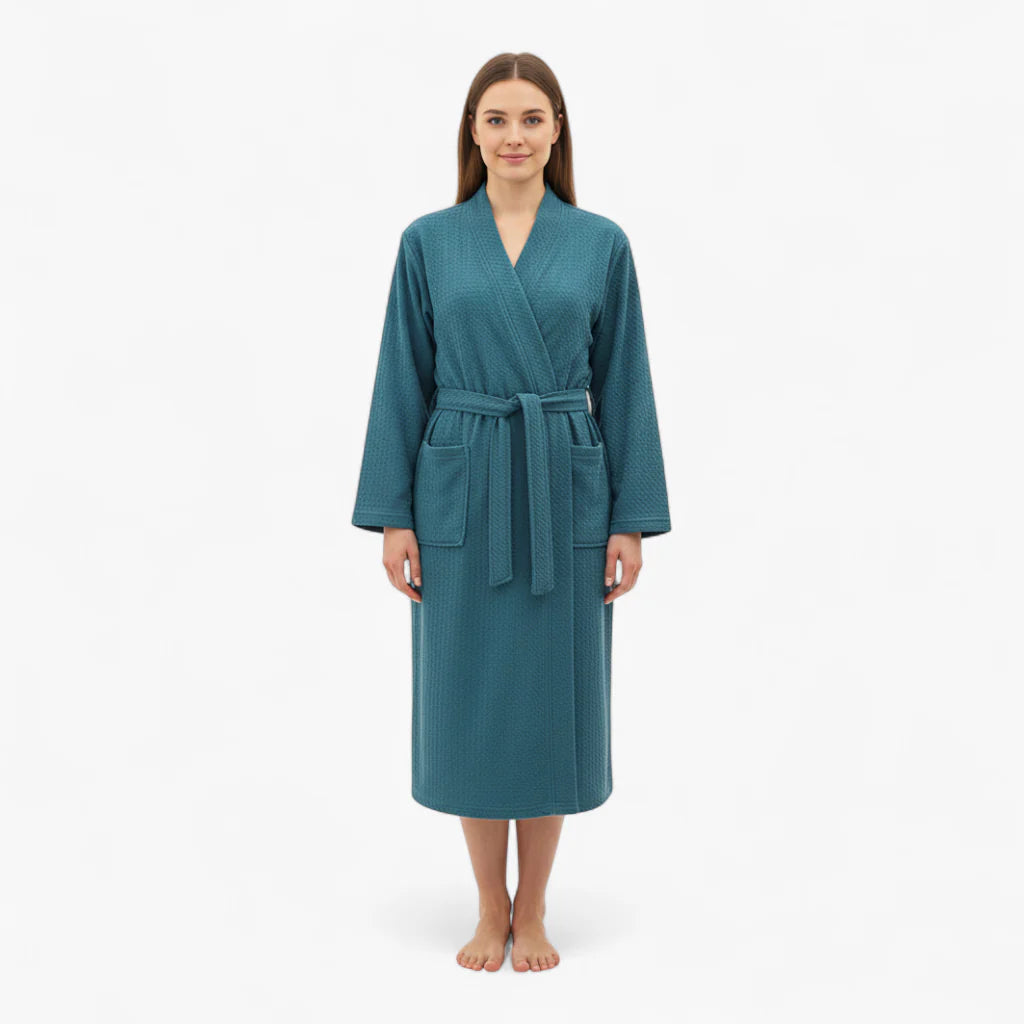 Bathemantel Gaufrierter Damen