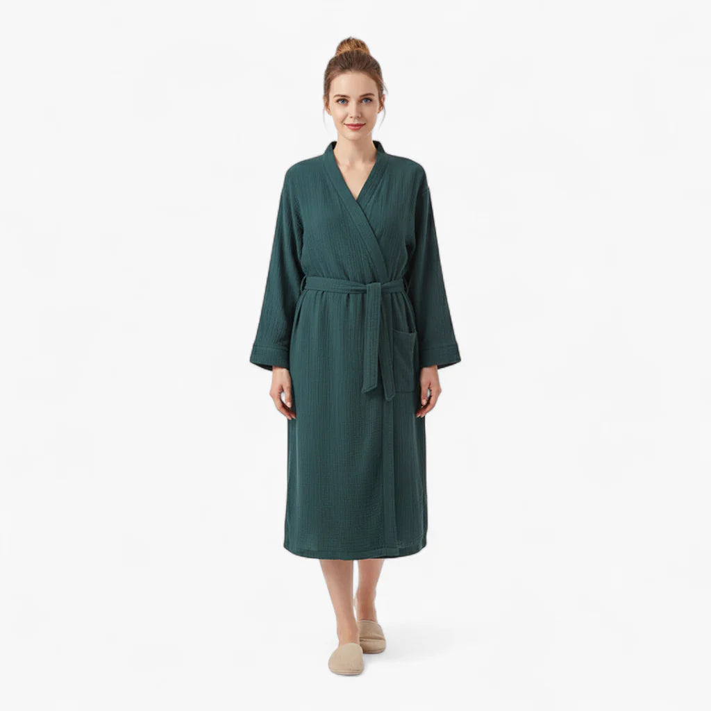 Leichter Damenbademantel