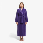 Winter-Nachtmantel Damen - Sanftes Violett