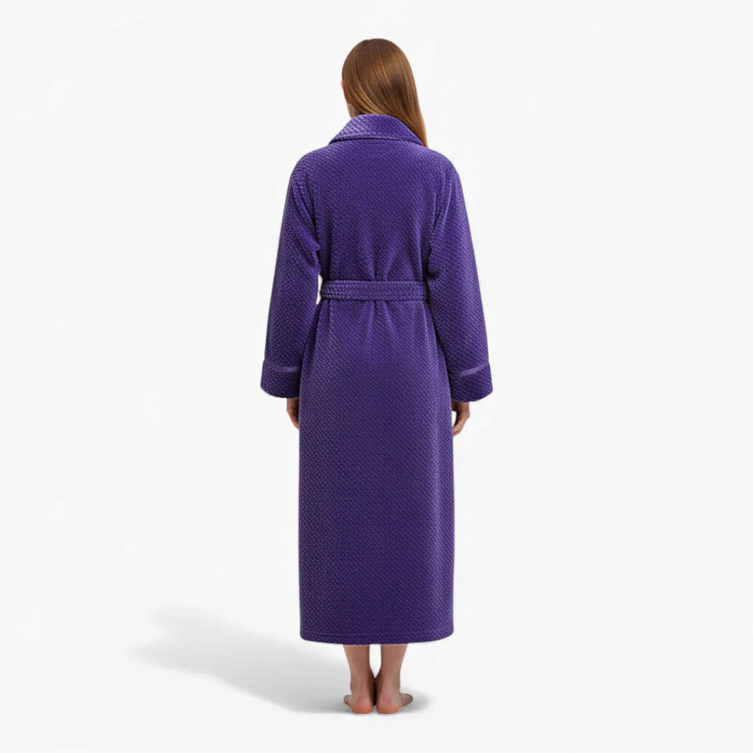 Winter-Nachtmantel Damen - Sanftes Violett