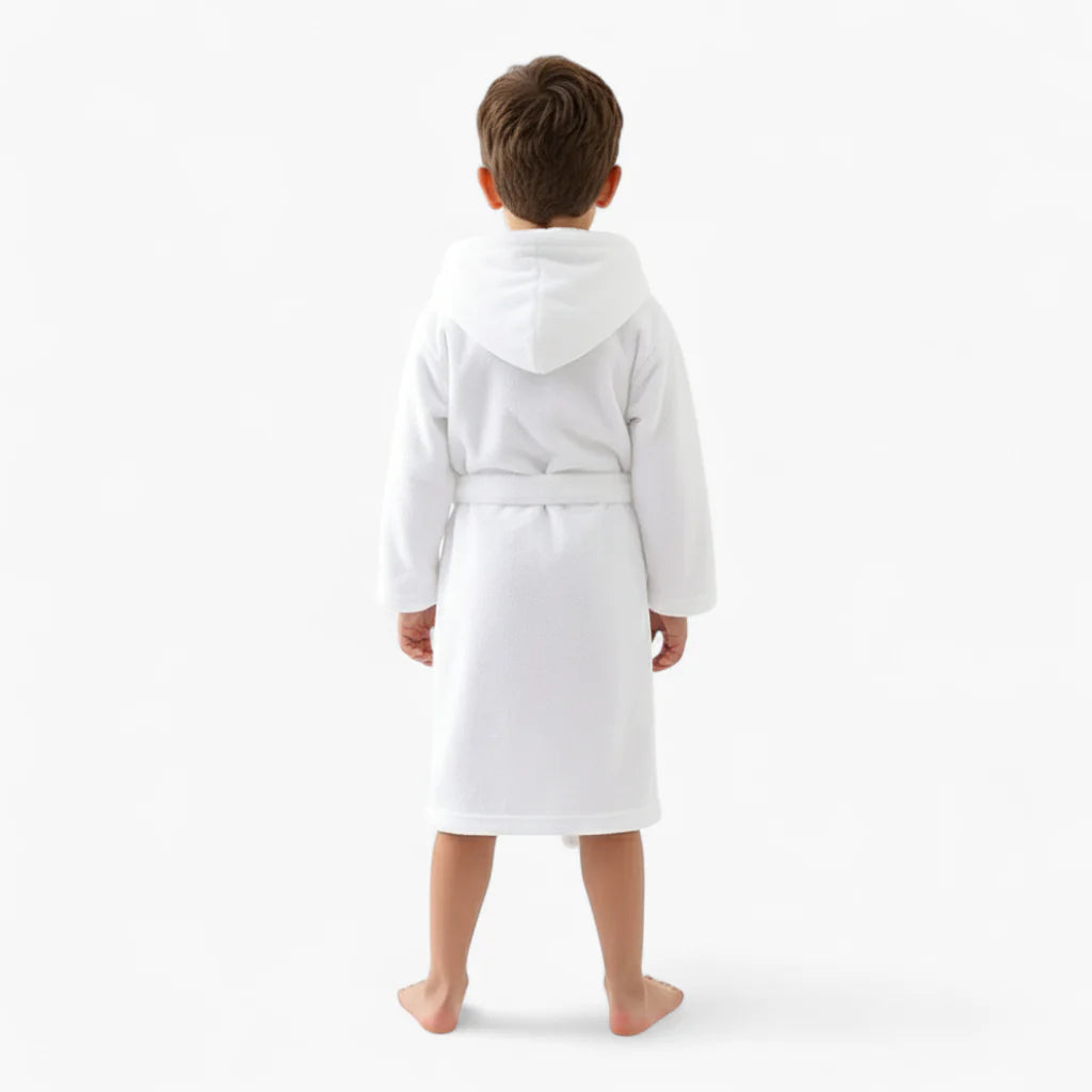 Kinderbademantel mit Schafmotiv