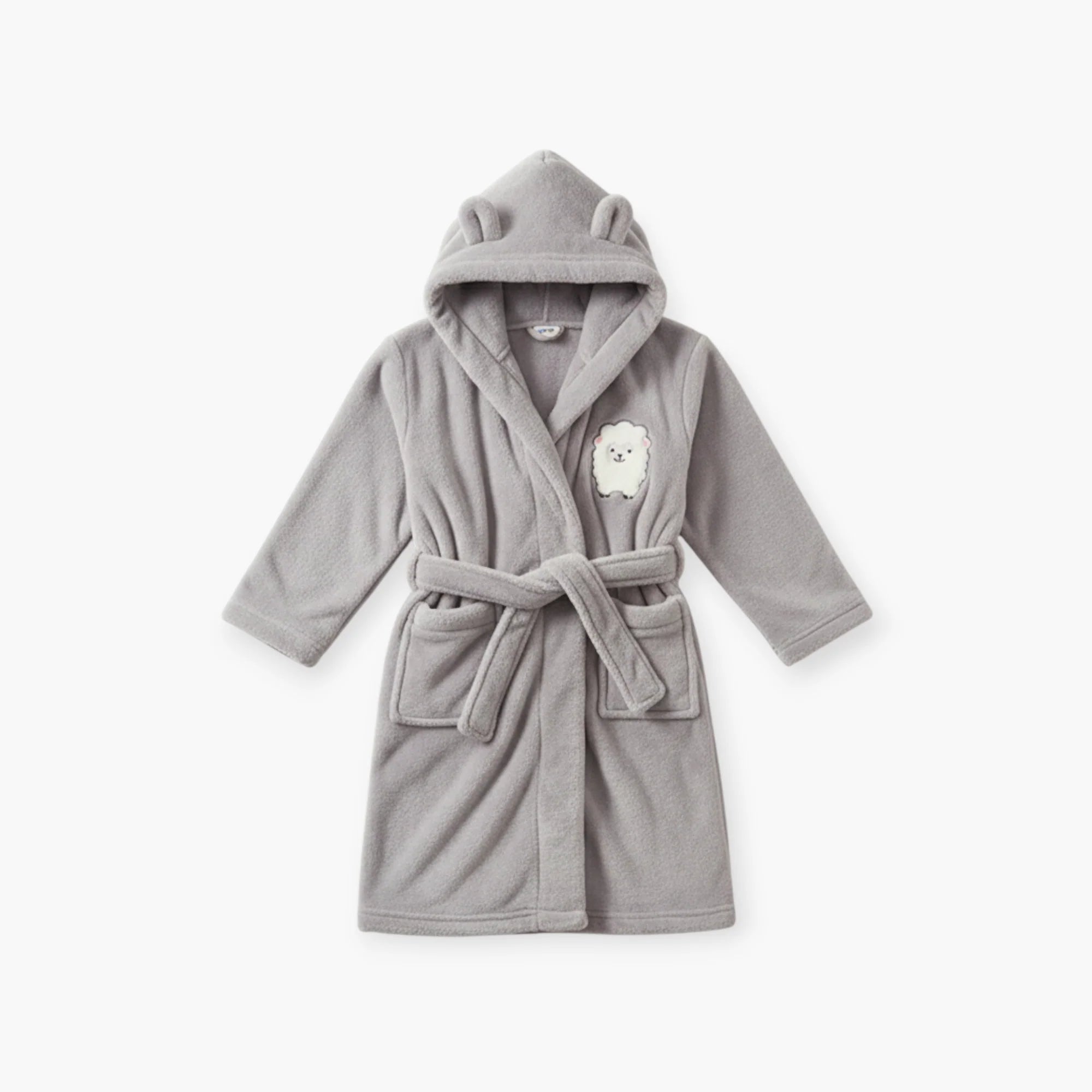 Kinderbademantel mit Schafmotiv