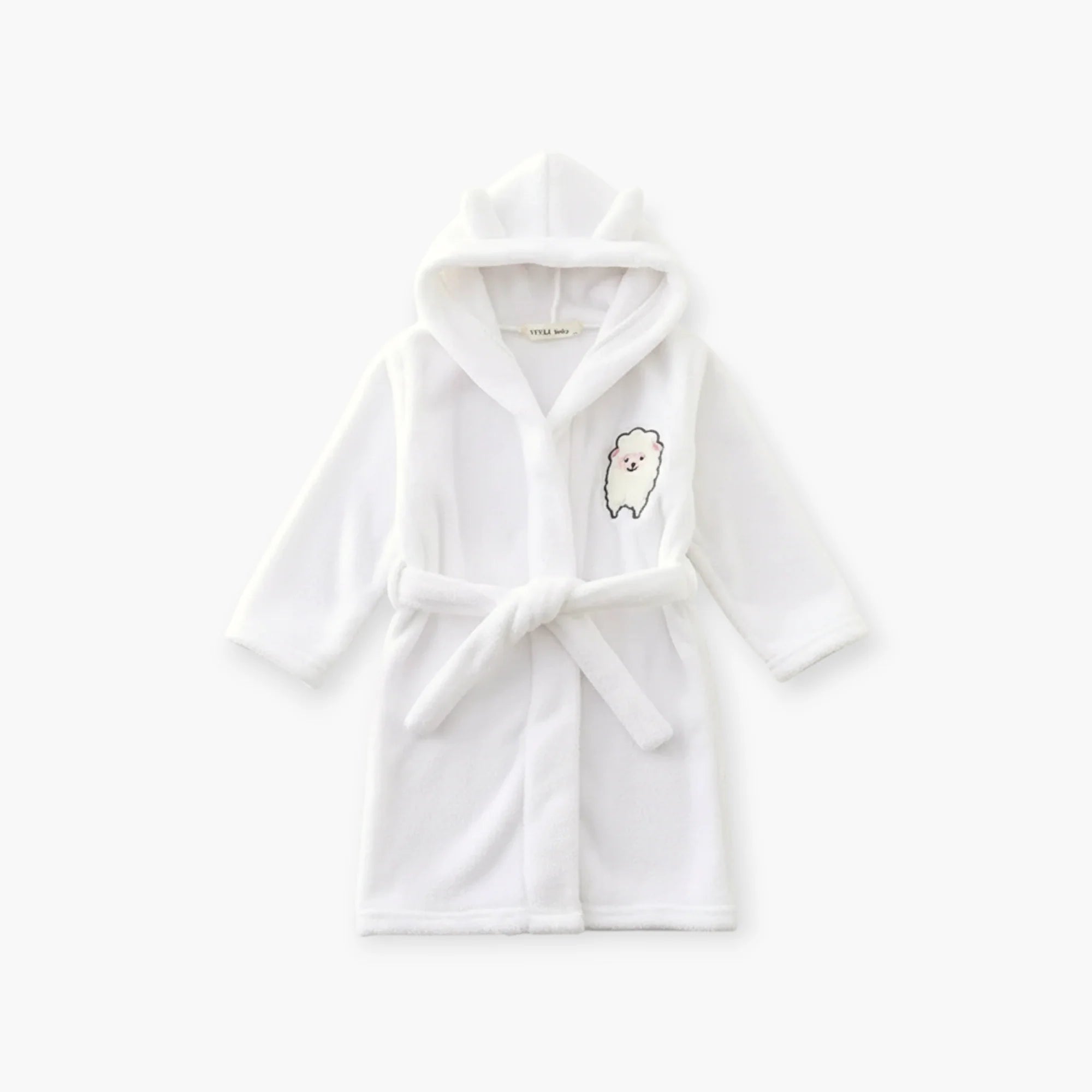 Kinderbademantel mit Schafmotiv