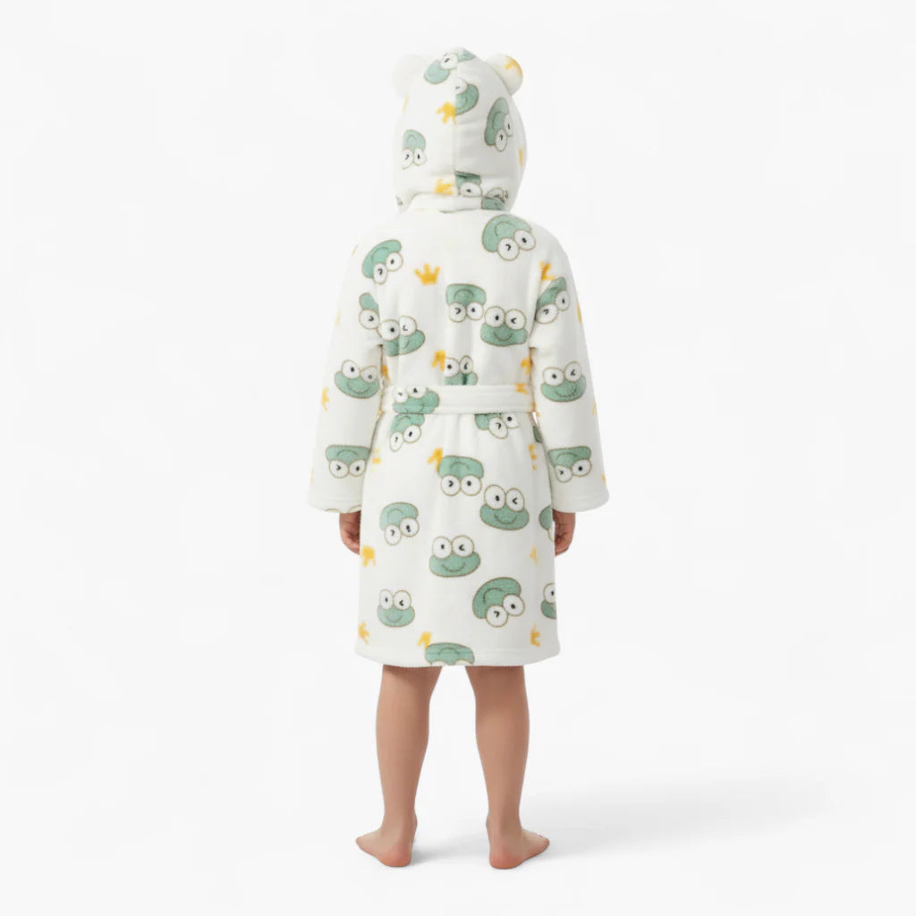 Kinderbademantel aus Frottee