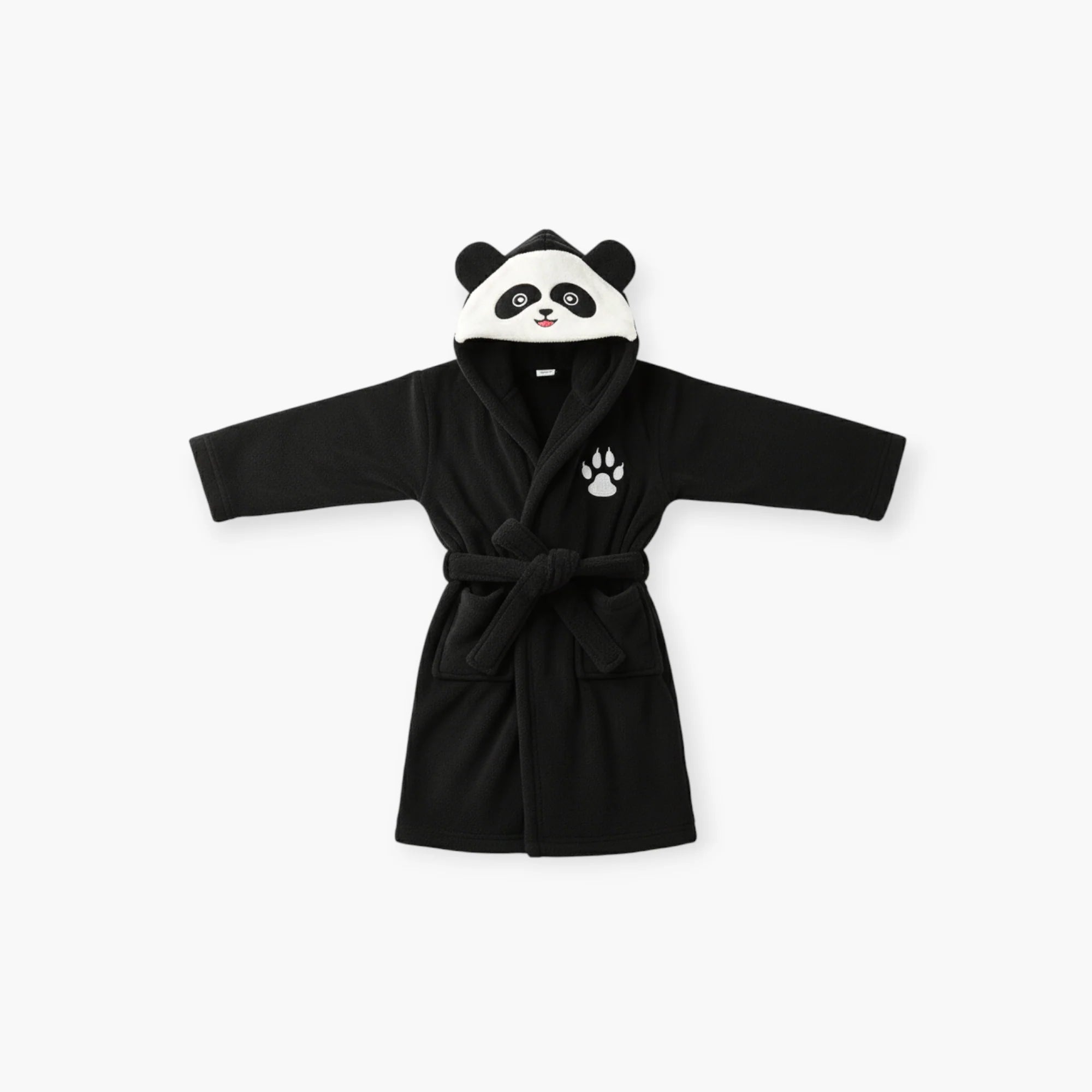 Panda-Bademantel für Kinder