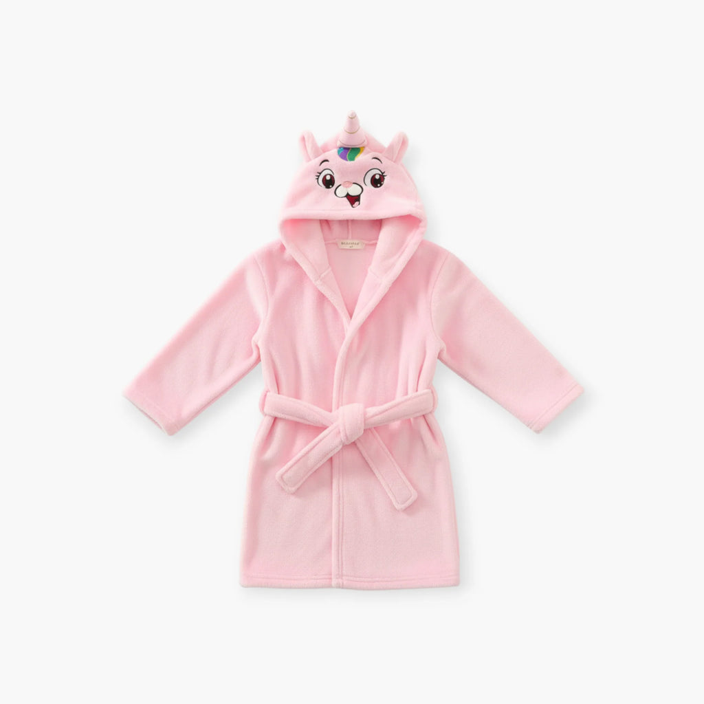 Einhorn-Kinderbademantel
