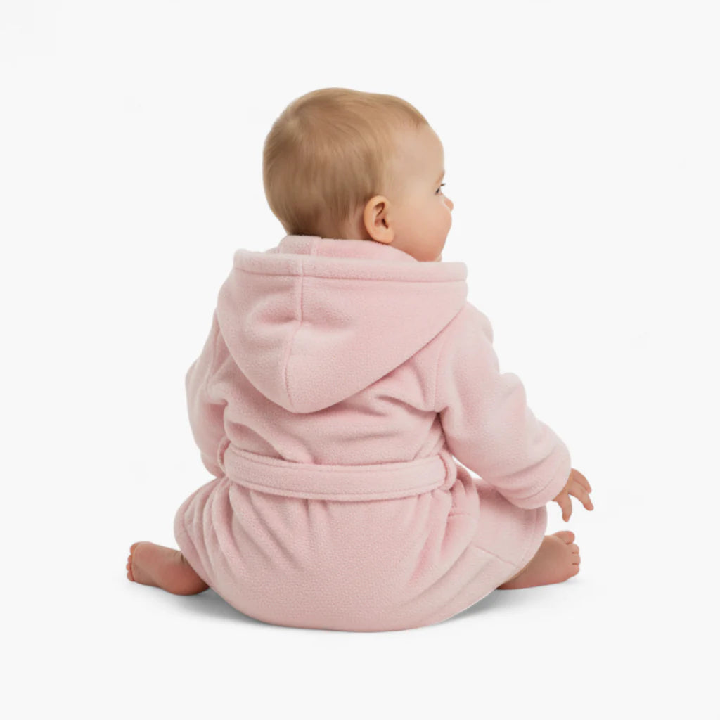 Baby-Fleece-Bademantel