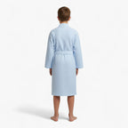 Kinderbademantel mit Wabenmuster