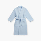 Kinderbademantel mit Wabenmuster