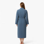 Langer Damen-Frottee-Bademantel