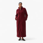 Damen-Bademantel mit Reißverschluss