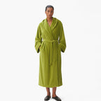 Damen-Flanell-Bademantel