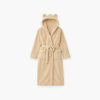 Kurzer Damen-Schlafrock aus Fleece