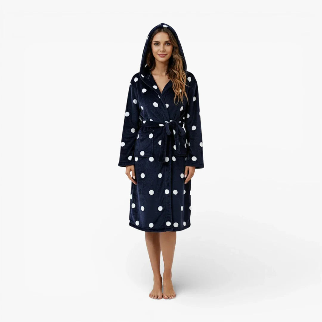 Damen-Bademantel, warm und kuschelig