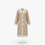 Damen-Bademantel lang und warm