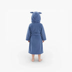 Kinderbademantel mit Katzenmotiv