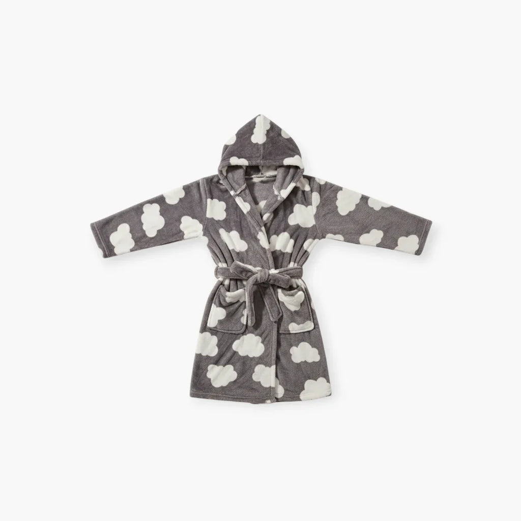 Kurzer Damen-Nachtmantel warm