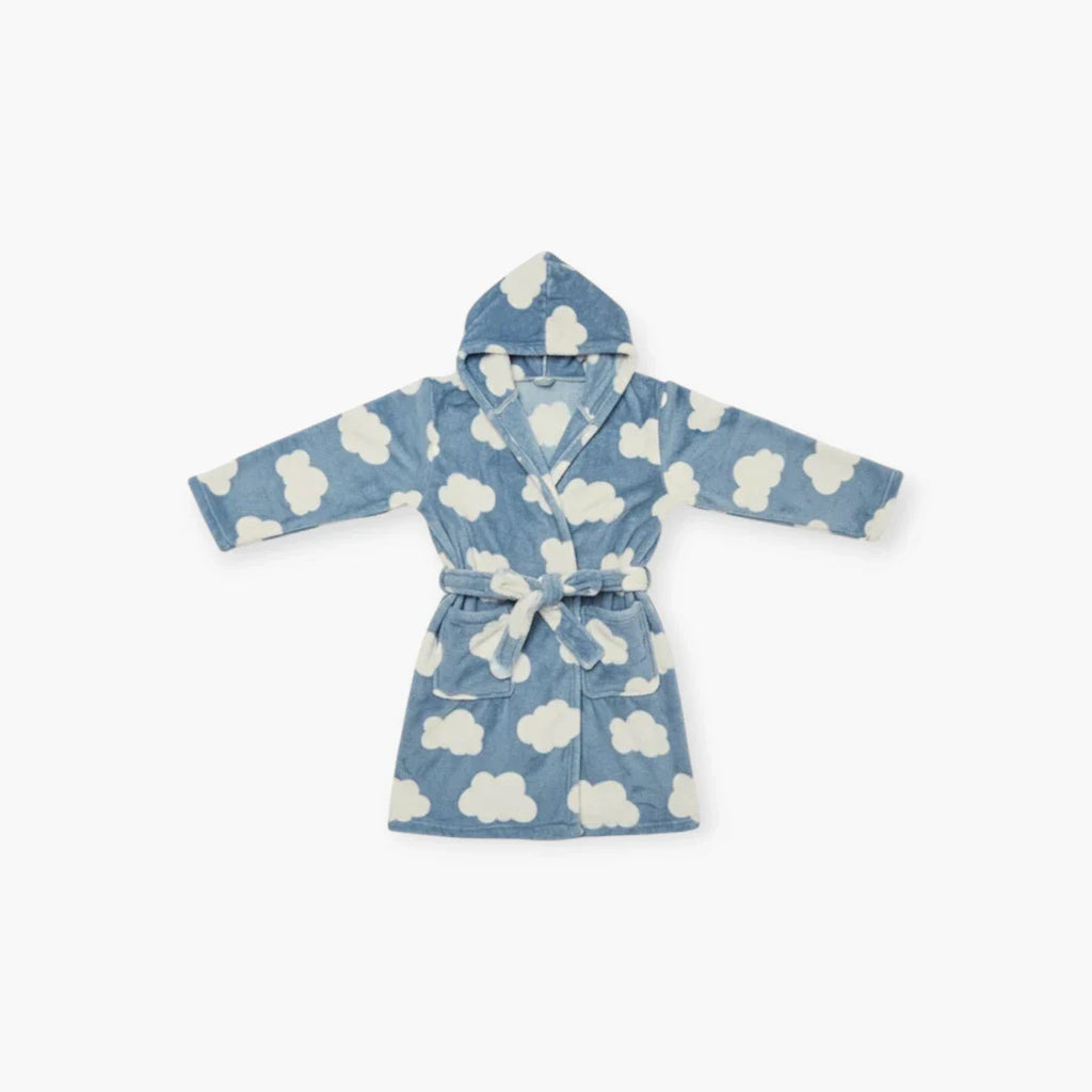 Kurzer Damen-Nachtmantel warm