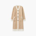 Damen-Bademantel lang und warm