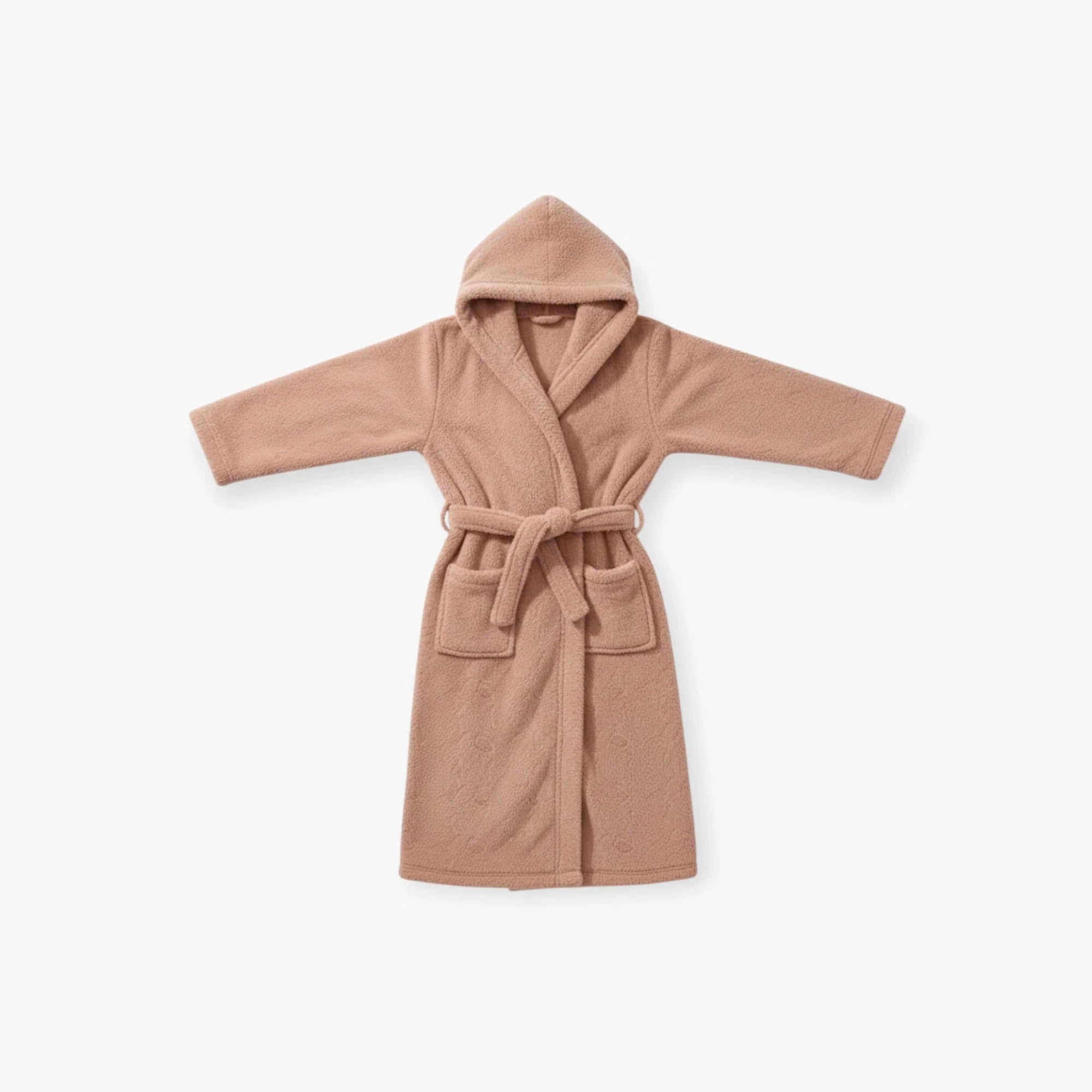 Damen-Fleece-Nachthemd rosa