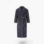 Herren-Bademantel mit langen Ärmeln