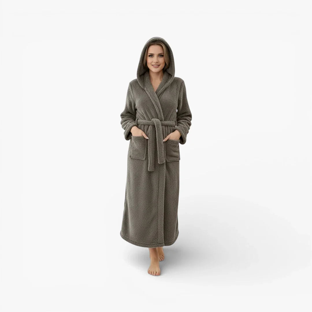 Damen-Schlafmantel aus Velours