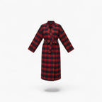 Damen Bademantel aus Polarfleece