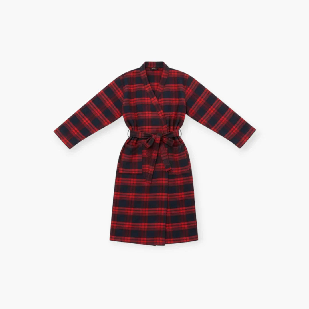 Damen Bademantel aus Polarfleece