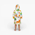 Kinderbademantel mit Tiermotiven