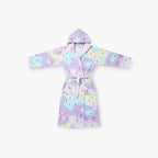 Weicher Damen-Bademantel mit Kapuze