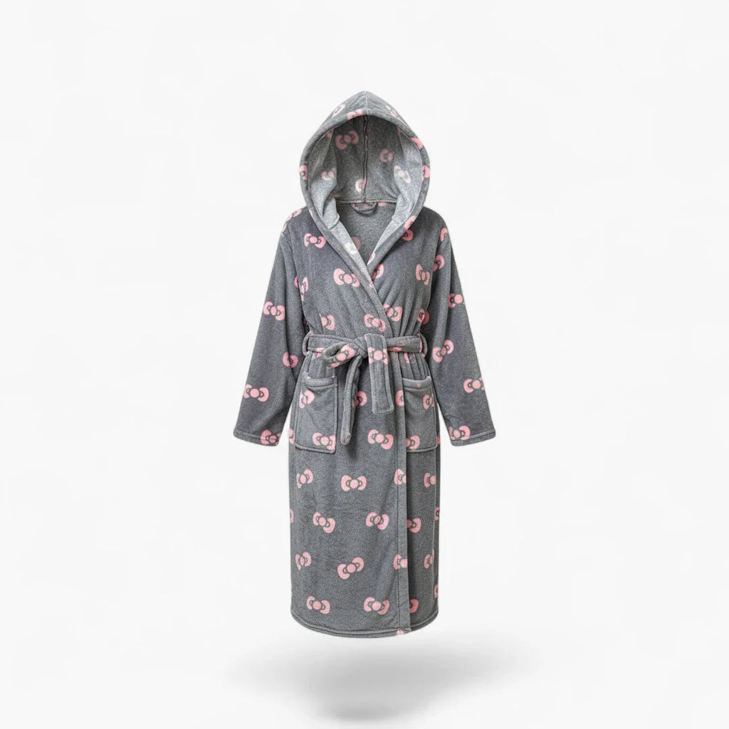 Damen-Bademantel Ultraweich, warm und warm – Winter