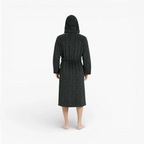 Herren-Bademantel mit Kapuze