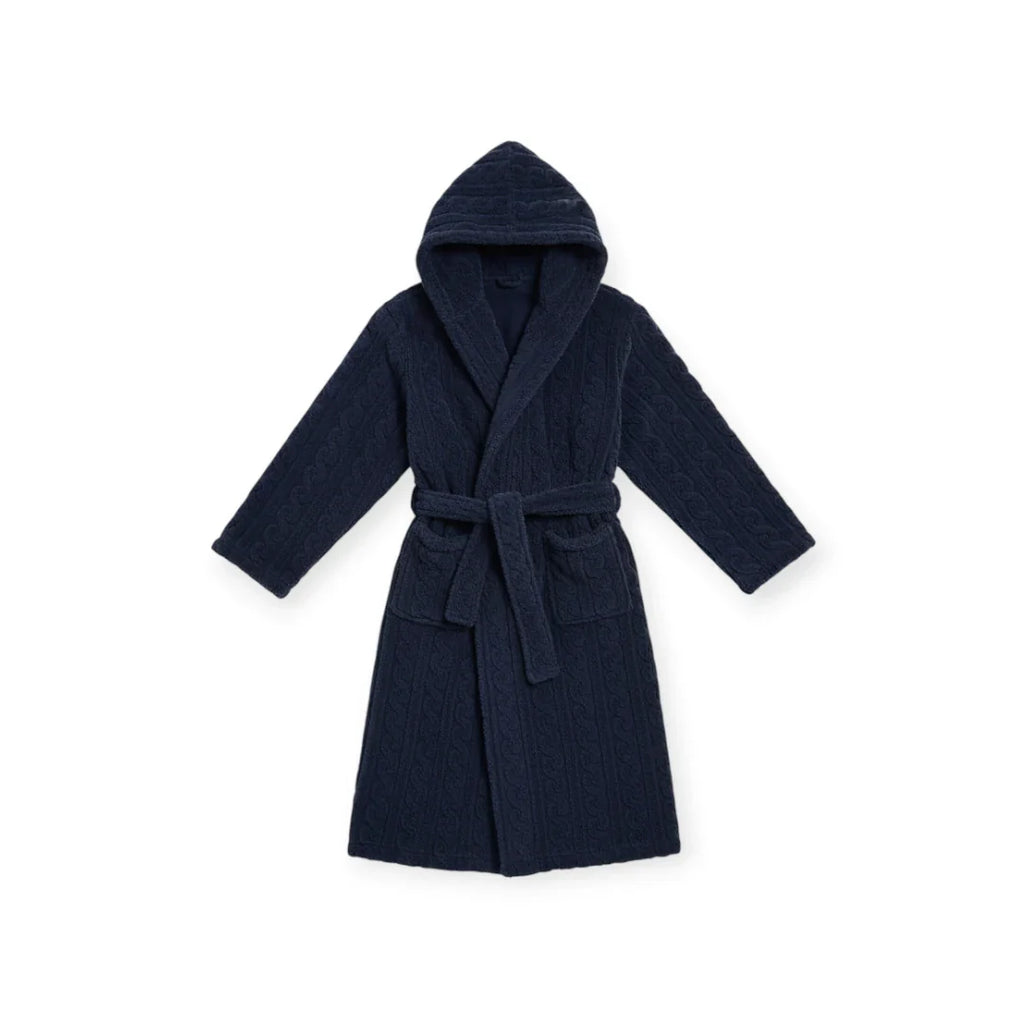 Herren-Bademantel mit Kapuze