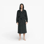 Herren-Bademantel mit Kapuze