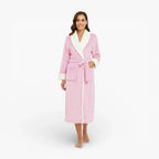 Damen-Bademantel rosa