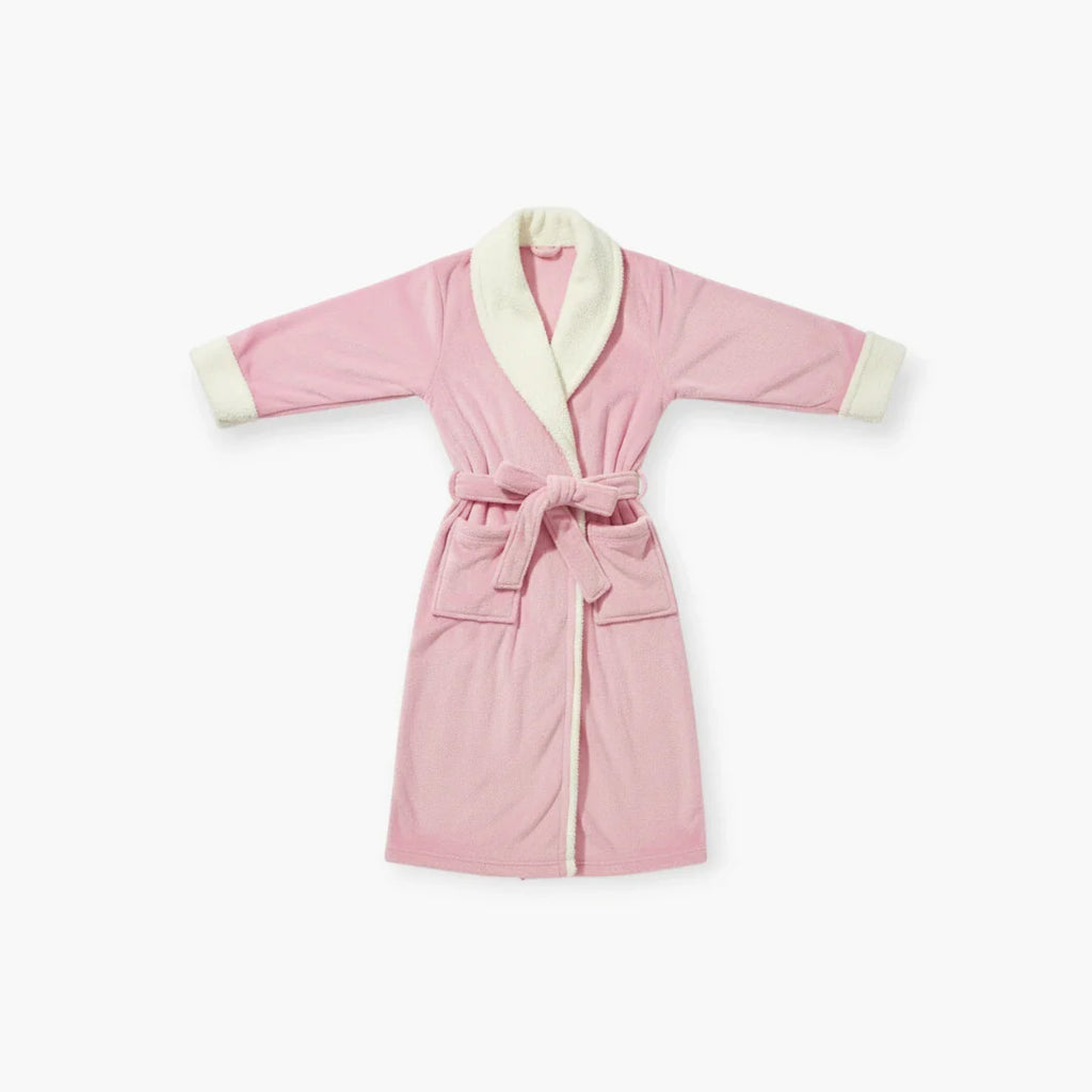 Damen-Bademantel rosa