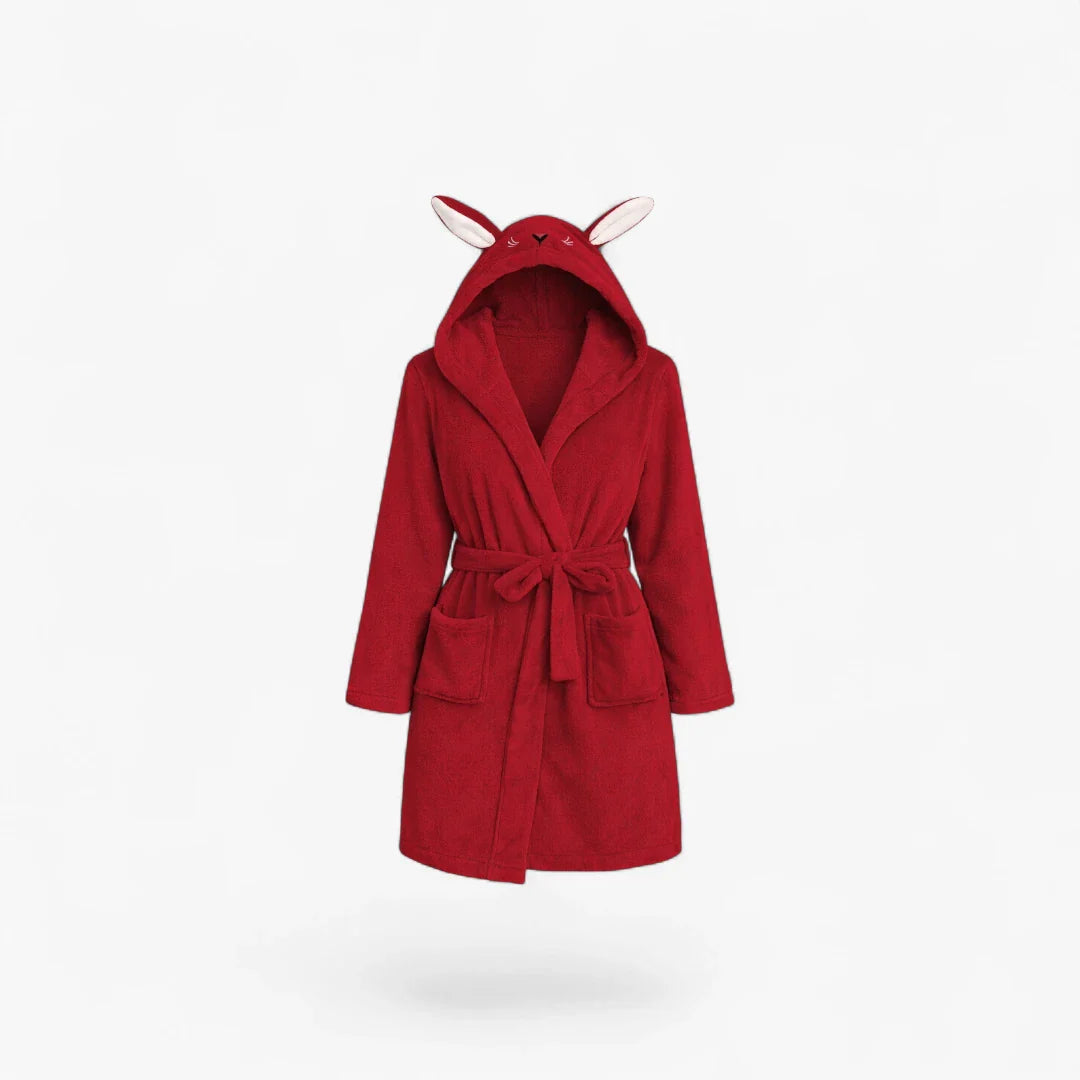 Damen-Bademantel warm und weich